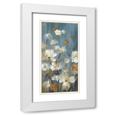 Merriment II White Modern Wood Framed Art Print with Double Matting by Pearce, Allison