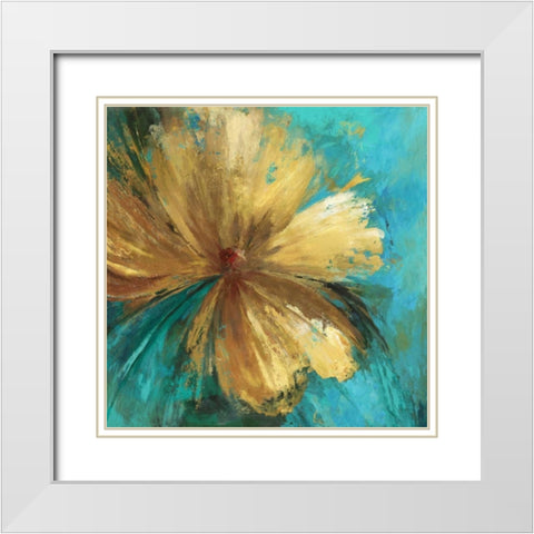 Chardonnay I - Mini White Modern Wood Framed Art Print with Double Matting by Pearce, Allison