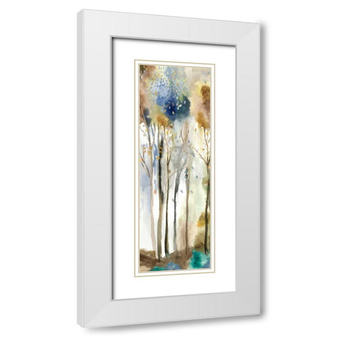 Standing Tall II White Modern Wood Framed Art Print with Double Matting by Pearce, Allison