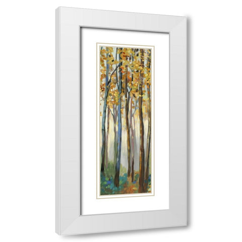 Standing Tall II White Modern Wood Framed Art Print with Double Matting by Pearce, Allison