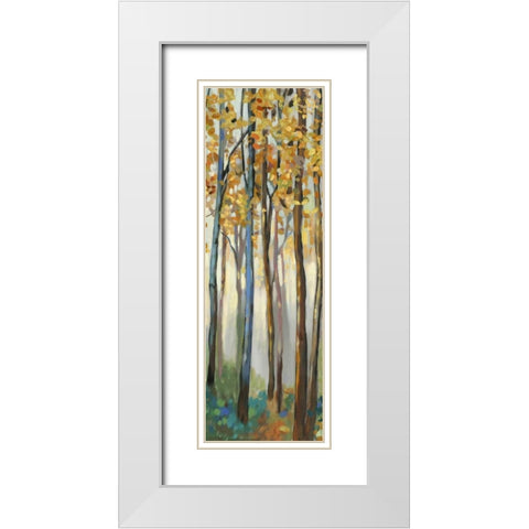 Standing Tall II White Modern Wood Framed Art Print with Double Matting by Pearce, Allison