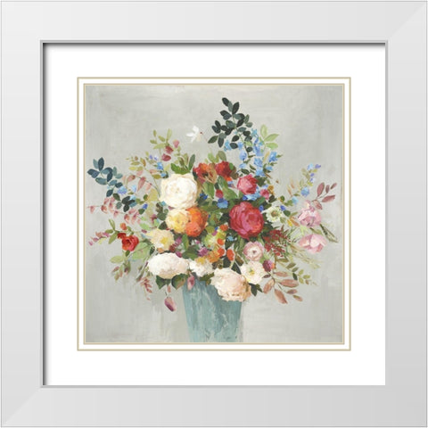 Grande White Modern Wood Framed Art Print with Double Matting by Pearce, Allison