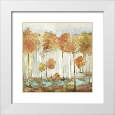 The Prelude I White Modern Wood Framed Art Print with Double Matting by Pearce, Allison