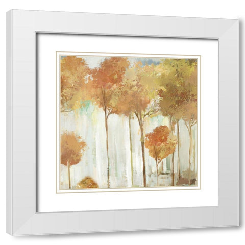The Prelude II White Modern Wood Framed Art Print with Double Matting by Pearce, Allison