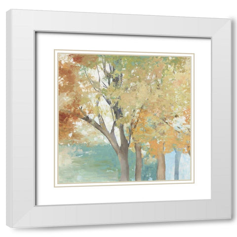 Yearning For III White Modern Wood Framed Art Print with Double Matting by Pearce, Allison