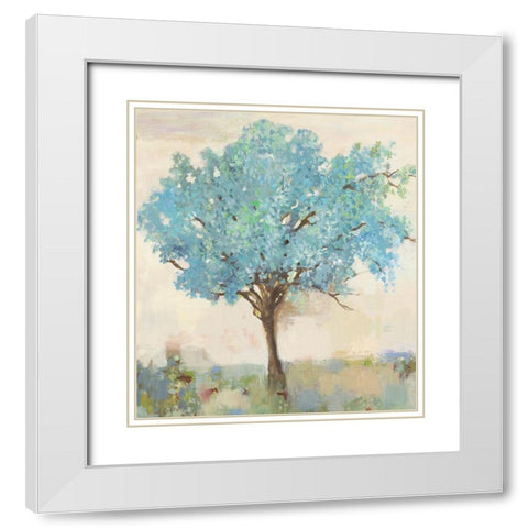 Treat White Modern Wood Framed Art Print with Double Matting by Pearce, Allison