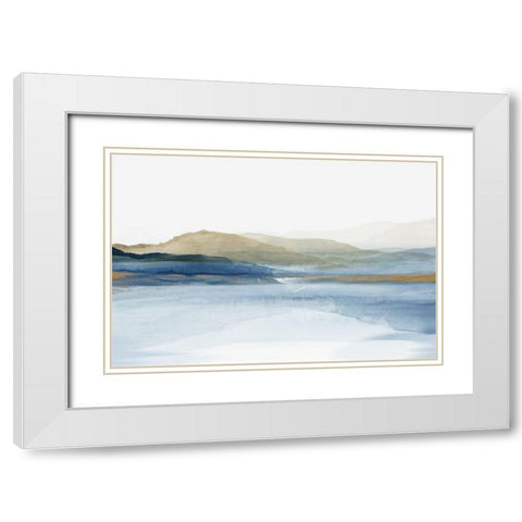 Luminosity  White Modern Wood Framed Art Print with Double Matting by Pearce, Allison