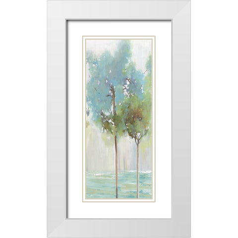 Enlightenment Forest II  White Modern Wood Framed Art Print with Double Matting by Pearce, Allison