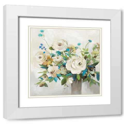 Gathering Clouds White Modern Wood Framed Art Print with Double Matting by Pearce, Allison