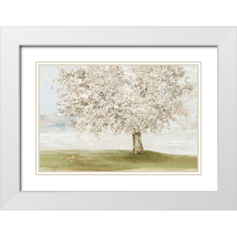 Language of Nature White Modern Wood Framed Art Print with Double Matting by Pearce, Allison