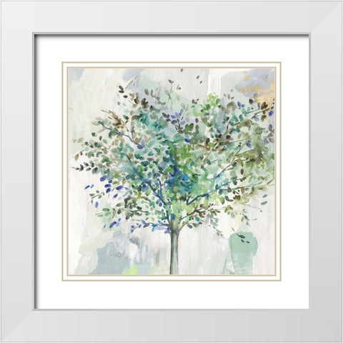 Glorious Still Moment White Modern Wood Framed Art Print with Double Matting by Pearce, Allison