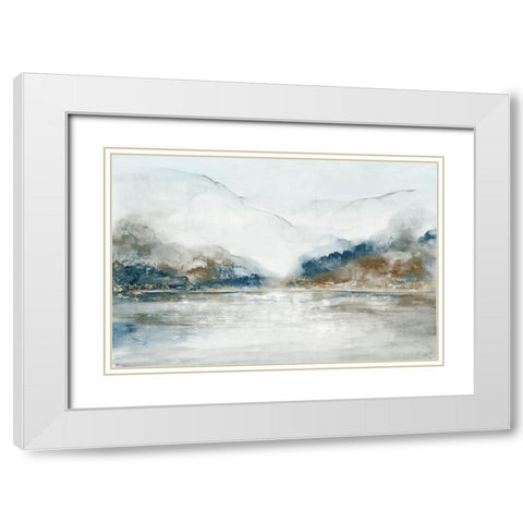 Mystic Sea  White Modern Wood Framed Art Print with Double Matting by Pearce, Allison