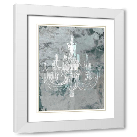 Bruges II White Modern Wood Framed Art Print with Double Matting by PI Studio