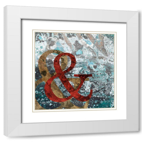 And White Modern Wood Framed Art Print with Double Matting by PI Studio