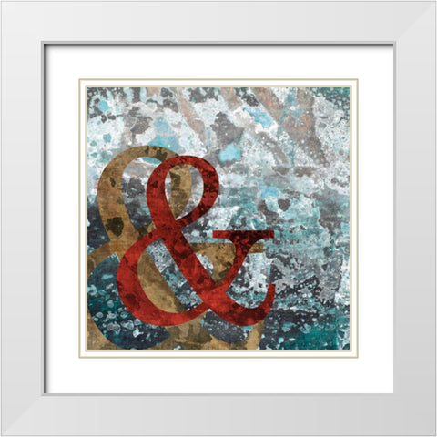 And White Modern Wood Framed Art Print with Double Matting by PI Studio