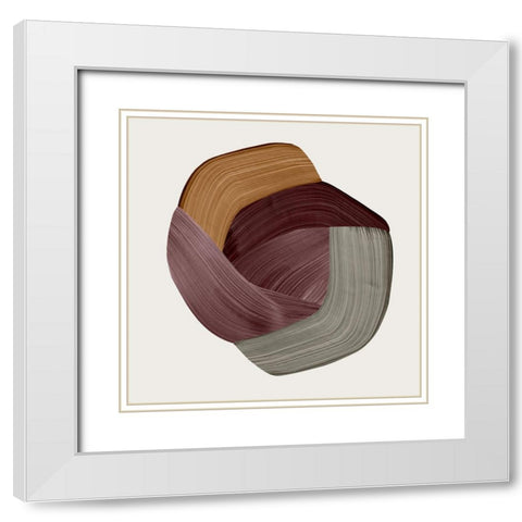 Cortado White Modern Wood Framed Art Print with Double Matting by PI Studio