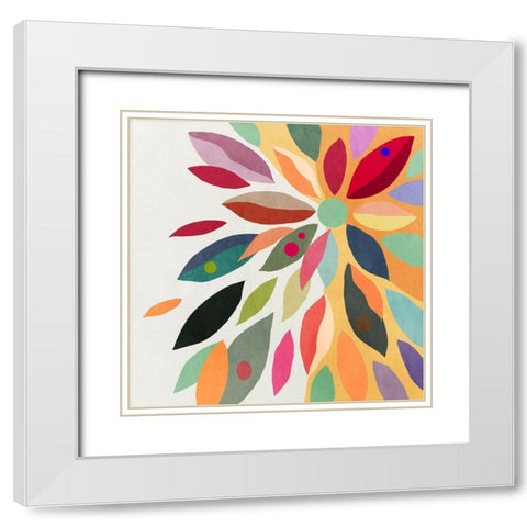 Timelessness  White Modern Wood Framed Art Print with Double Matting by PI Studio