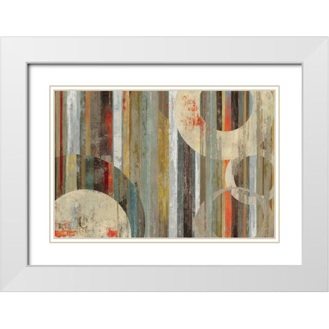 Savannah White Modern Wood Framed Art Print with Double Matting by Reeves, Tom