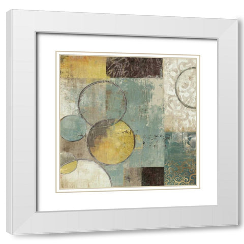Peace of Mind I White Modern Wood Framed Art Print with Double Matting by Reeves, Tom
