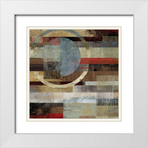 Industrial II  White Modern Wood Framed Art Print with Double Matting by Reeves, Tom