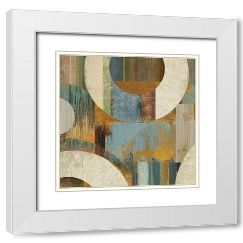 Division II White Modern Wood Framed Art Print with Double Matting by Reeves, Tom