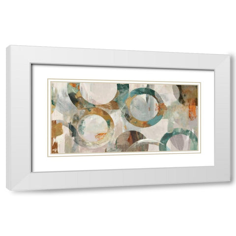 Alecto White Modern Wood Framed Art Print with Double Matting by Reeves, Tom