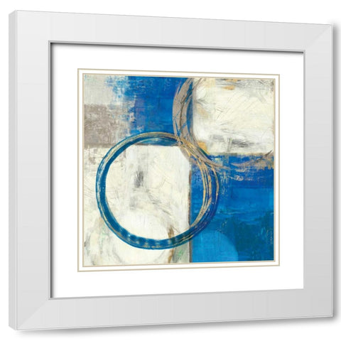 Lingering II White Modern Wood Framed Art Print with Double Matting by Reeves, Tom