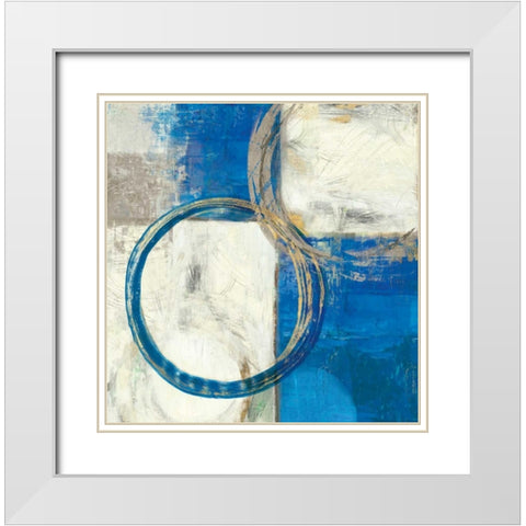 Lingering II White Modern Wood Framed Art Print with Double Matting by Reeves, Tom