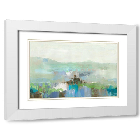 Oblivion  White Modern Wood Framed Art Print with Double Matting by Reeves, Tom