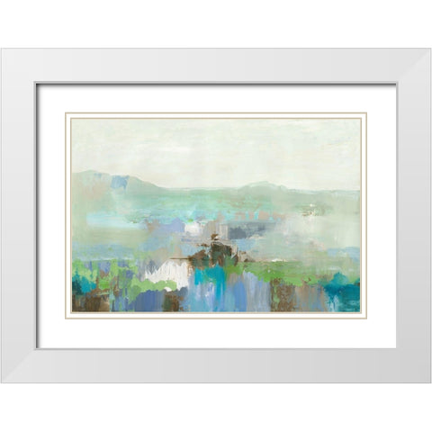 Oblivion  White Modern Wood Framed Art Print with Double Matting by Reeves, Tom