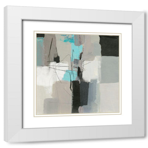 New Light II  White Modern Wood Framed Art Print with Double Matting by Tom Reeves