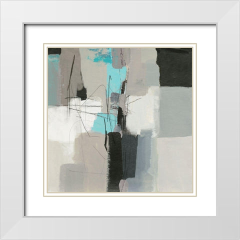 New Light II  White Modern Wood Framed Art Print with Double Matting by Tom Reeves