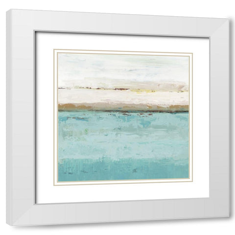 Next Level  White Modern Wood Framed Art Print with Double Matting by Tom Reeves