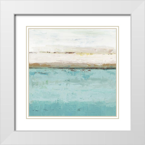 Next Level  White Modern Wood Framed Art Print with Double Matting by Tom Reeves
