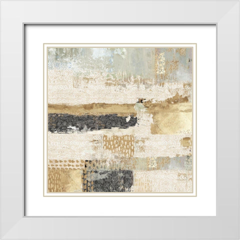 Bare II White Modern Wood Framed Art Print with Double Matting by Reeves, Tom