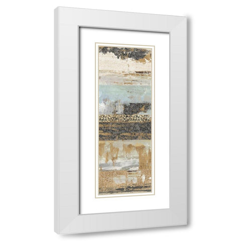 Bare III White Modern Wood Framed Art Print with Double Matting by Reeves, Tom