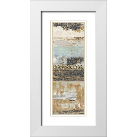 Bare III White Modern Wood Framed Art Print with Double Matting by Reeves, Tom