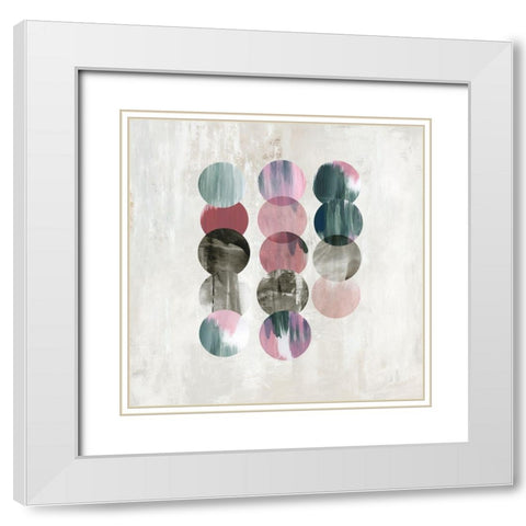 Pellet White Modern Wood Framed Art Print with Double Matting by Reeves, Tom