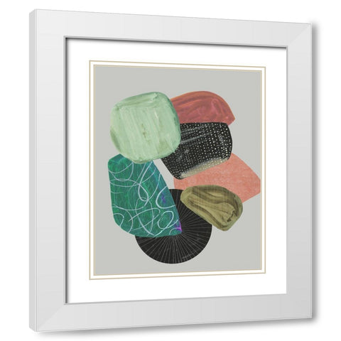 New Slang  White Modern Wood Framed Art Print with Double Matting by Reeves, Tom