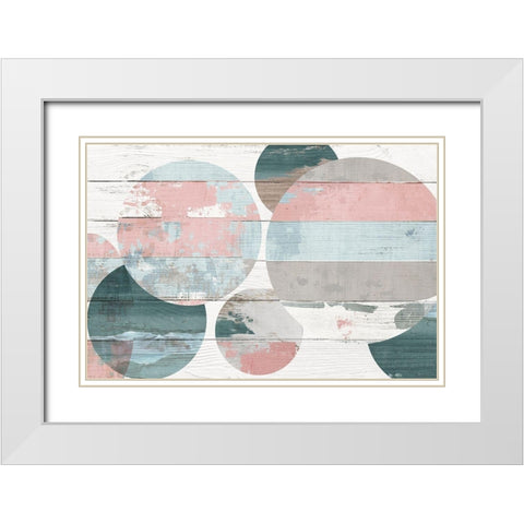 Following the Life White Modern Wood Framed Art Print with Double Matting by Reeves, Tom