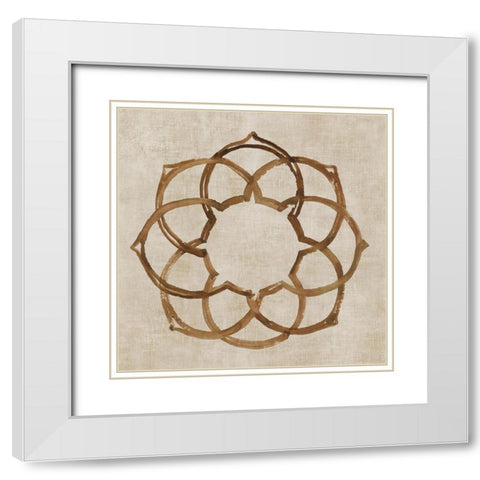 Creating Infinity II White Modern Wood Framed Art Print with Double Matting by Reeves, Tom