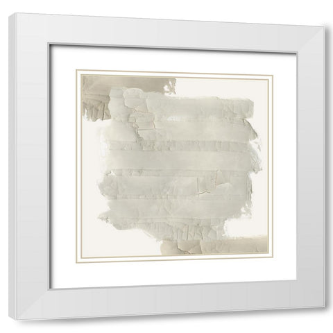 Pesto I  White Modern Wood Framed Art Print with Double Matting by Reeves, Tom