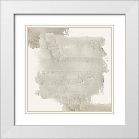 Pesto I  White Modern Wood Framed Art Print with Double Matting by Reeves, Tom