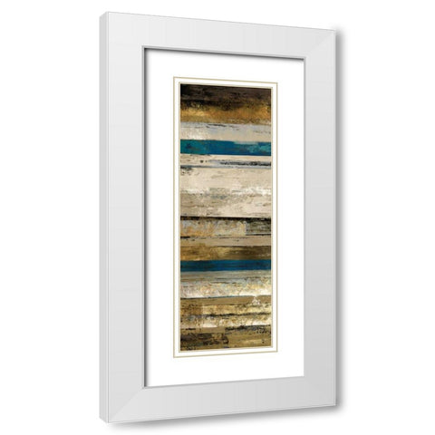 Urban Escape I White Modern Wood Framed Art Print with Double Matting by Reeves, Tom