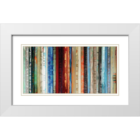 A Means to and End White Modern Wood Framed Art Print with Double Matting by Palmer, Ruth