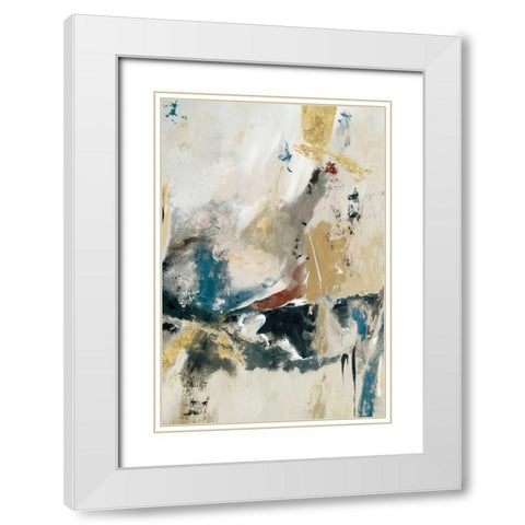 Hold Fast I White Modern Wood Framed Art Print with Double Matting by Palmer, Ruth