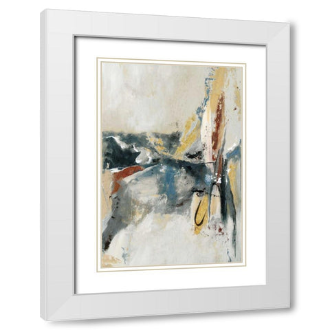 Hold Fast II White Modern Wood Framed Art Print with Double Matting by Palmer, Ruth