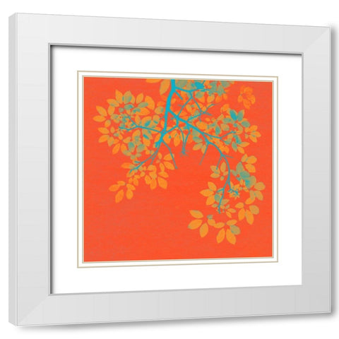 Shire II White Modern Wood Framed Art Print with Double Matting by Mountain, Ricki