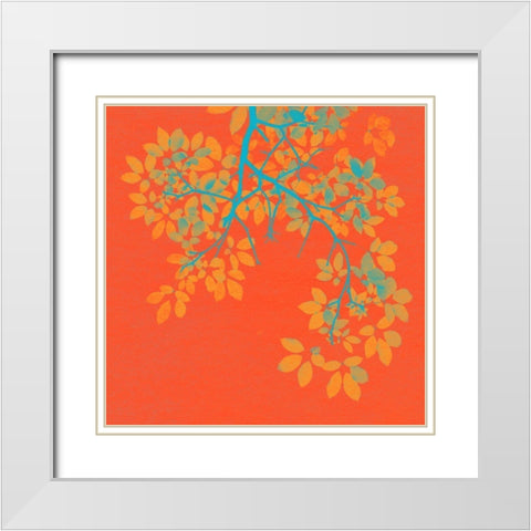 Shire II White Modern Wood Framed Art Print with Double Matting by Mountain, Ricki