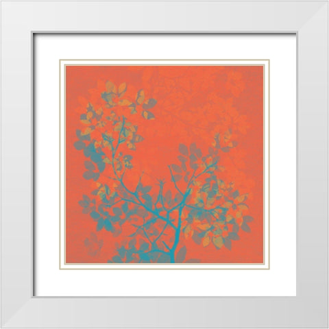Glory I White Modern Wood Framed Art Print with Double Matting by Mountain, Ricki